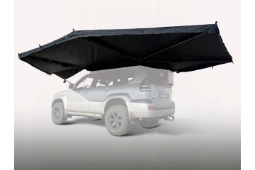 Freestanding awning Foxwing HD 270 28 kg canopy black left