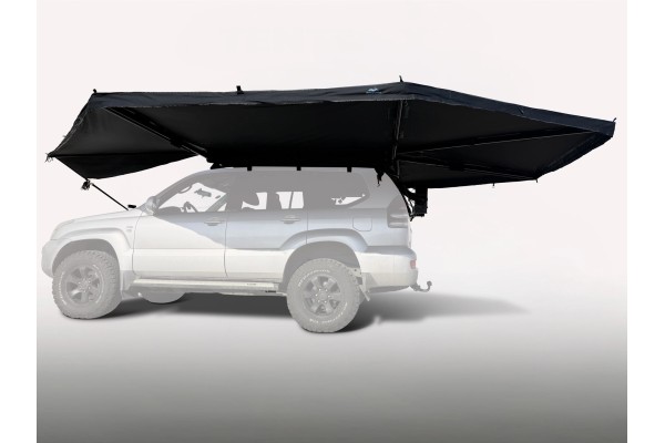 Freestanding awning Foxwing HD 270 28 kg canopy black left Packaging status original