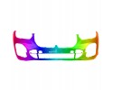 Bumper front M PACKAGE with holes for parking machine for painting BMW X5 Part manufacturer Blic