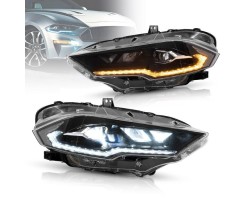 Headlights Lamp set Vland Led Tuning Europe Ford Mustang VI 6 Lift 18 z24
