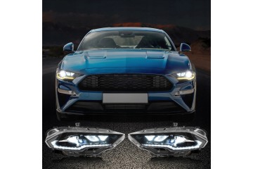 Headlights Lamp set Vland Led Tuning Europe Ford Mustang VI 6 Lift 18 z24 Car type 4x4 SUV passenger cars
