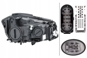 Headlamp headlight 1EX010 818 351 Installation side left