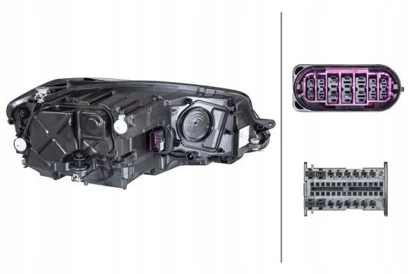 REFLECTOR LAMP 1EX 013 924 291 HELLA VW GOLF VII Packaging status original