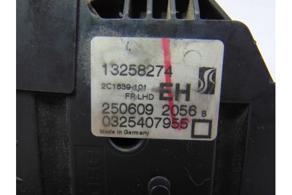 13258274  CERRADURA PUERTA DELANTERA DERECHA OPEL CORSA D Cosmo 2009 13258274 202752 OPEL - 2