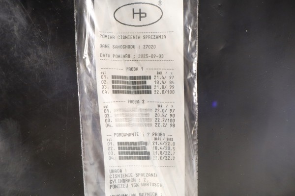 ENGINE FIAT DOBLO II LIFT 1 6 MULTIJET 103KM 198A3000 TEST Packaging status replacement