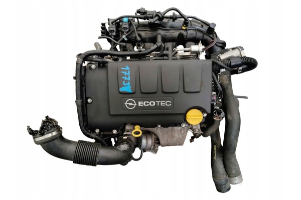 COMPLETE ENGINE OPEL MERIVA B 1 4 T 120HP 88kW B14NEL 201 THOUSAND FILM Catalog number of the part MM_B14NEL