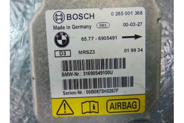 6905491 CENTRALITA AIRBAG BMW SERIE 3 BERLINA (E46) 320d 2000 6905491 179434 BMW - 3