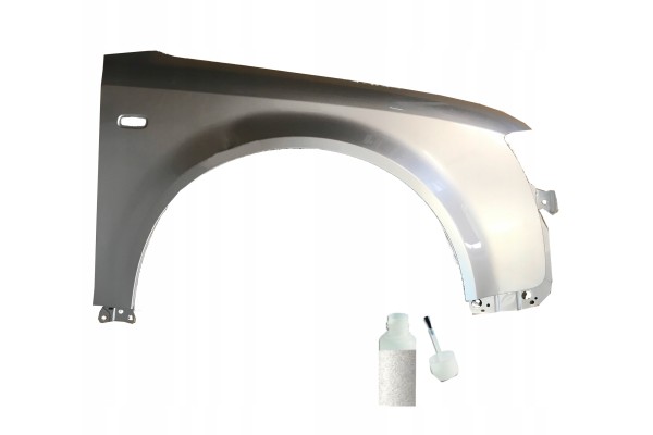 MUDGUARD AUDI A4 B6 LY7W 00 04 Right lacquerSILBERSEE MET with flasher opening Catalog number of the part 133402 AUDI A4 B6 LY7W