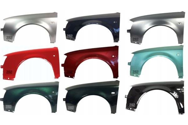 MUDGUARD FOR AUDI A6C5 97 05 EVERY COLOR GALVANIZED LEFT Installation side front left