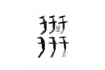 Estribos Planos Dodge RAM 1500 2019 - 2024 Juego Completo de 6 Pulgada