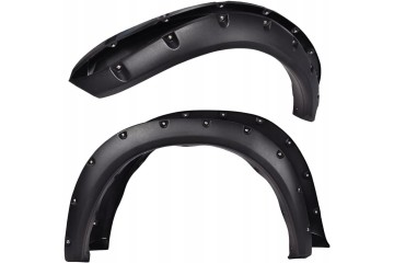 DODGE RAM 1500 2011 2018 EXTENSIONS FENDER TRIM WITH HOLES SET Catalog number of the part RAM 2011 POSZERZENIA KPL DZIURY