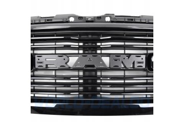 DODGE RAM 1500 2019 2024 GRILL LARAMIE BIGHORN BLACK GLOSS NEW Packaging status original