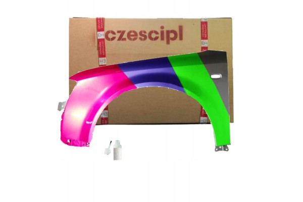 Mudguard AUDI A4 B6 00 04 Any color Left mortar varnish with blinker opening