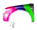 Mudguard AUDI A4 B6 00 04 Any color Left mortar varnish with blinker opening Packaging status original