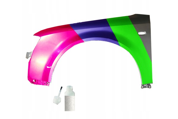 Mudguard AUDI A4 B6 00 04 Any color Left mortar varnish with blinker opening Packaging status original