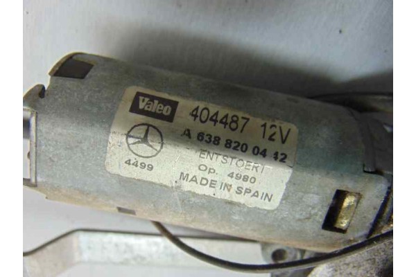 A6388200412 MOTOR LIMPIA TRASERO MERCEDES-BENZ VITO MARCO POLO (638)