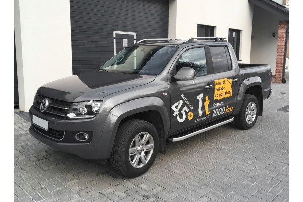 Roof rails VW AMAROK 2010 2022 Color silver
