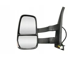 Espejo Retrovisor Izquierdo Spartan Parts Negro Calefactable Eléctrico