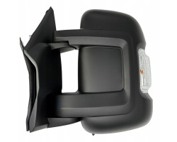 MIRROR LEFT FIAT DUCATO ELEK FOLDING WITH SENSOR 8 6 PIN 2006 2024 BSM