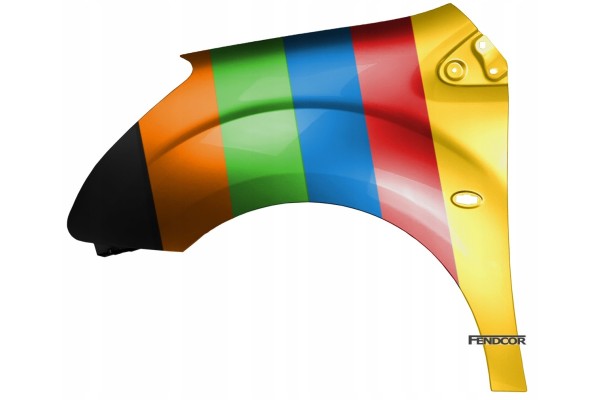 LEFT fender for CITROEN BERLINGO 2 II 08 18 EWPA