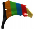 RIGHT mudguard for CITROEN BERLINGO 2 II EZR EZRC Color silver
