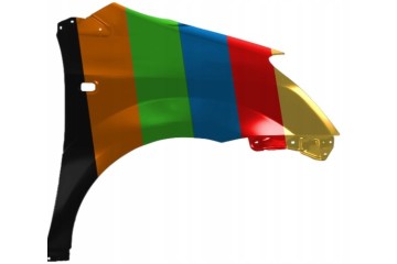 RIGHT mudguard for CITROEN BERLINGO 2 II EZR EZRC Color silver