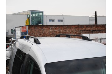 Roof rack VW VOLKSWAGEN CADDY 2003 2020 SHORT BLACK Color black