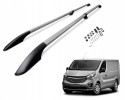 Roof rails Opel Vivaro III 2014 2019 LONG Color silver
