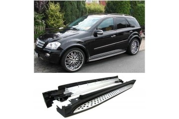 THRESHOLD STEPS MERCEDES ML W164 05 11 SET