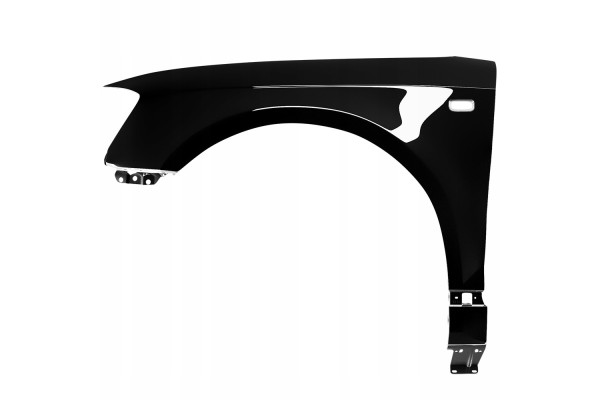BLU Mudguard AUDI A3 8P LZ9Y left black 03 08 front Color black