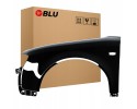 BLU Mudguard AUDI A4 B6 LZ9W left black 00 04 front