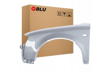 BLU Mudguard AUDI A4 B6 LY7W left silver 00 04 front