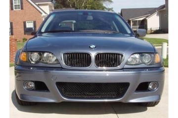 BUMPER FRONT BMW E46 M3 LOOK 1998 2007 BLACK EAN GTIN 4048961016650