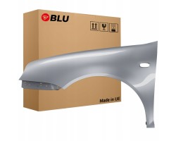 BLU Mudguard VW GOLF IV 4 LA7W left silver 97 06 front