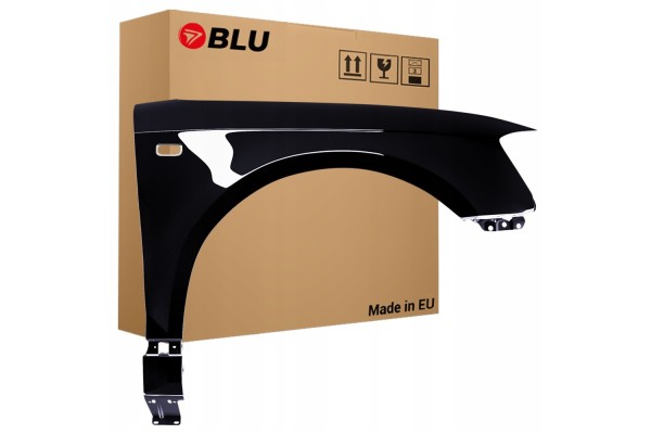 BLU Mudguard AUDI A3 8P LY9B right black 03 08 front