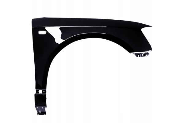 BLU Mudguard AUDI A3 8P LY9B right black 03 08 front Color black
