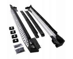 Steps side sills sides Aluminum Mercedes AMG W164 ML from 05 to 2011