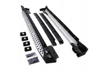 Steps side sills sides Aluminum Mercedes AMG W164 ML from 05 to 2011