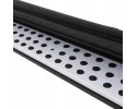 Steps side sills sides Aluminum Mercedes AMG W164 ML from 05 to 2011 Product weight with unit packaging 29 kg