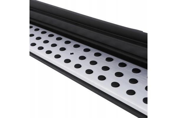 Steps side sills sides Aluminum Mercedes AMG W164 ML from 05 to 2011 Product weight with unit packaging 29 kg