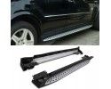 Steps side sills sides Aluminum Mercedes AMG W164 ML from 05 to 2011 Packaging status original