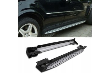 Steps side sills sides Aluminum Mercedes AMG W164 ML from 05 to 2011 Packaging status original