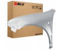 BLU Mudguard SKODA FABIA I 1 6Y 9102 left silver 99 07 front DiamondSilver