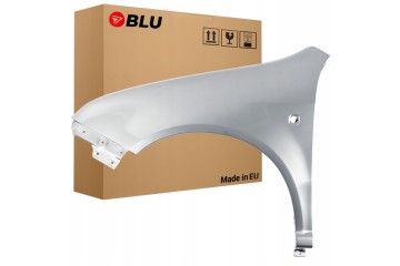 BLU Mudguard SKODA FABIA I 1 6Y 9102 left silver 99 07 front DiamondSilver