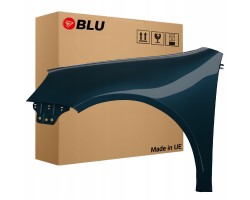 BLU Mudguard VW GOLF V 5 LC5F left blue 03 09 front hatchback