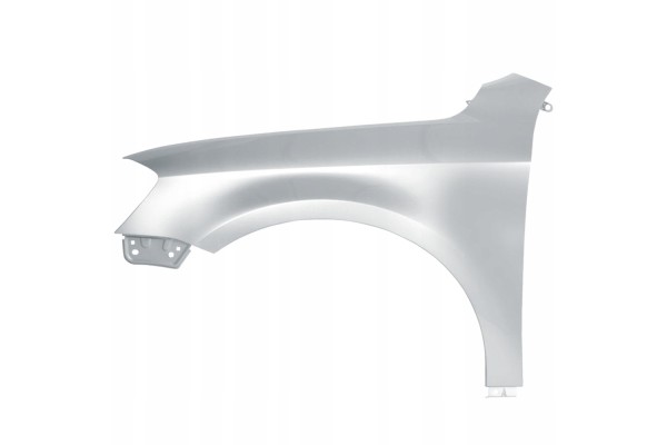 BLU Mudguard VW PASSAT B7 LA7W left 10 14 silver front galvanized Packaging status original