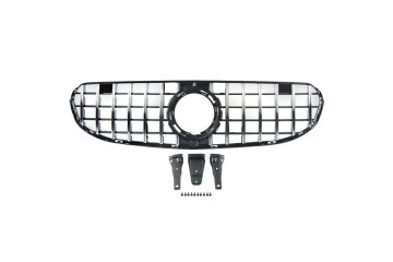 Mercedes GLC X253 19 grill without AMG package Color silver