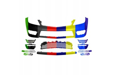 Front bumper with LED daylight AMG STYLING with MERCEDES W204 Part manufacturer Blic