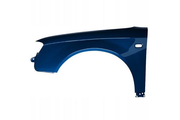 BLU Mudguard AUDI A4 B7 LZ5C left blue 04 08 front Packaging status original