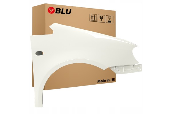 BLU Mudguard VW CADDY III 3 2K LB9A right white 04 10 front galvanized